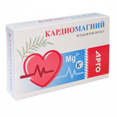 Концентрат пищевой «Кардиомагний», таблетки, 30 шт